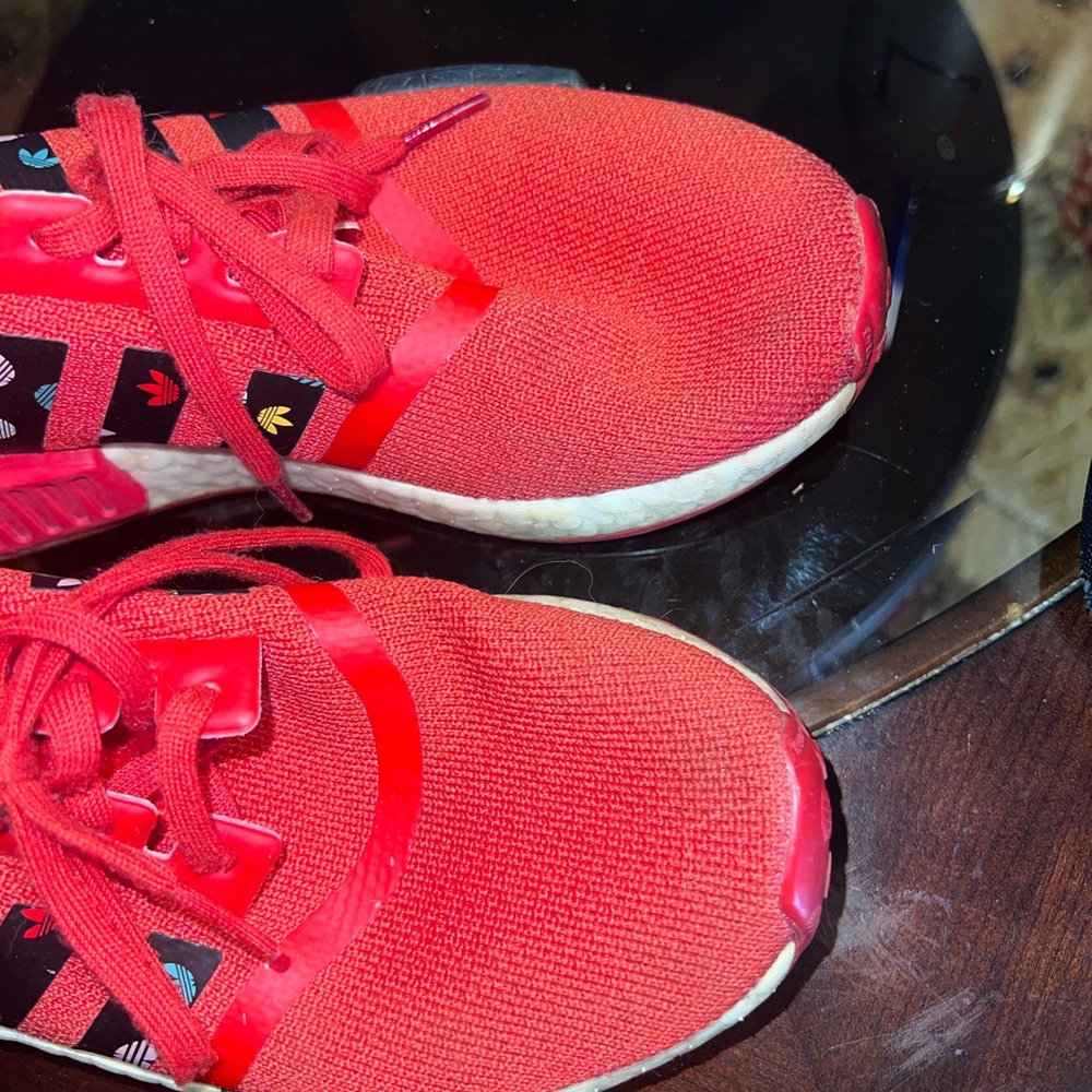 adidas Kids Red Sneakers